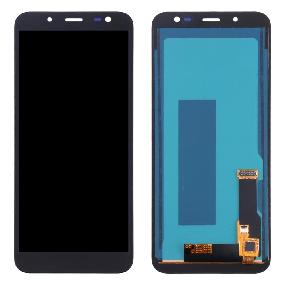 Mozomart Lcd Display Combo Folder for Samsung J6 : Blue - image 1
