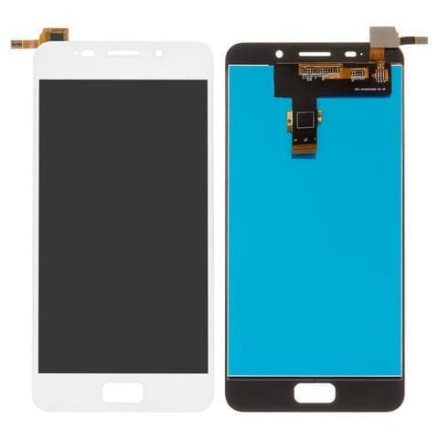 Mozomart Lcd Display Folder for Asus Zenfone 3S MAX ZC521TL WHITE - image 1