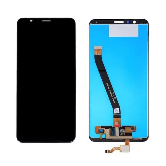Mozomart Lcd Display Folder for Honor 7A Black - image 1