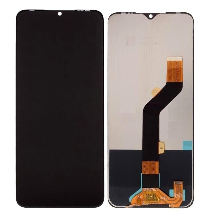 Lcd Display Combo Folder for Infinix Hot 9 Play X680 Black - image 1