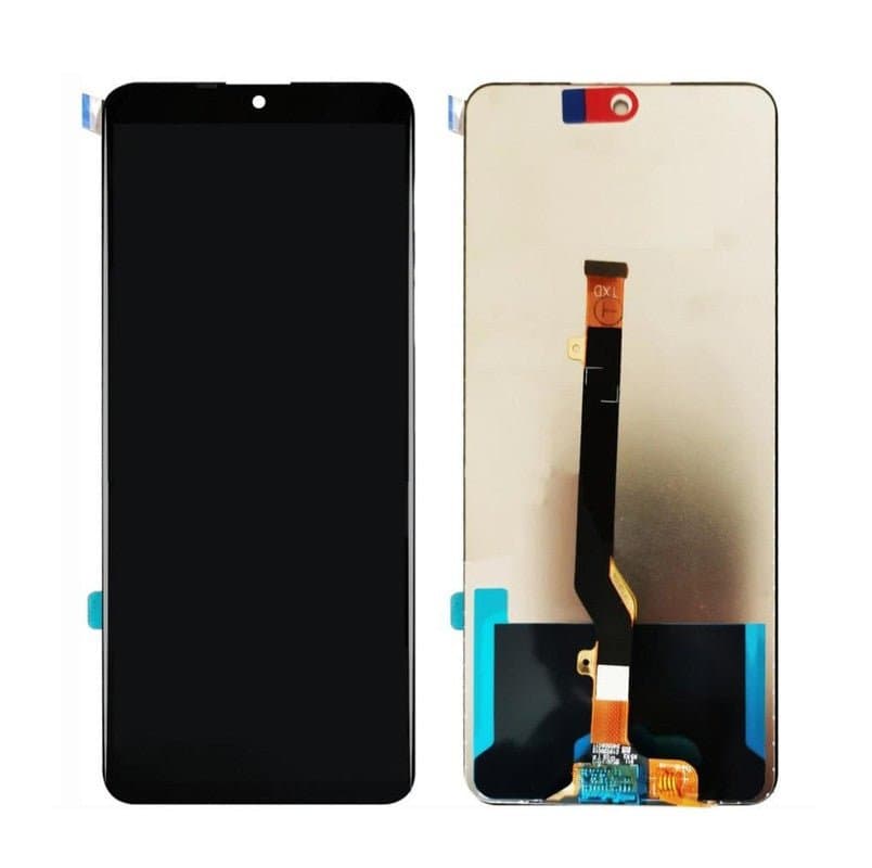 Lcd Display Combo Folder for Infinix Note 10 Pro NFC X695C Black - image 1