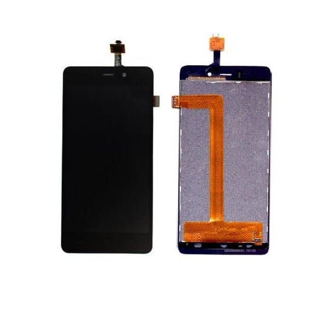 Mozomart Lcd Display Folder for LYF Wind 6 BLACK - image 1