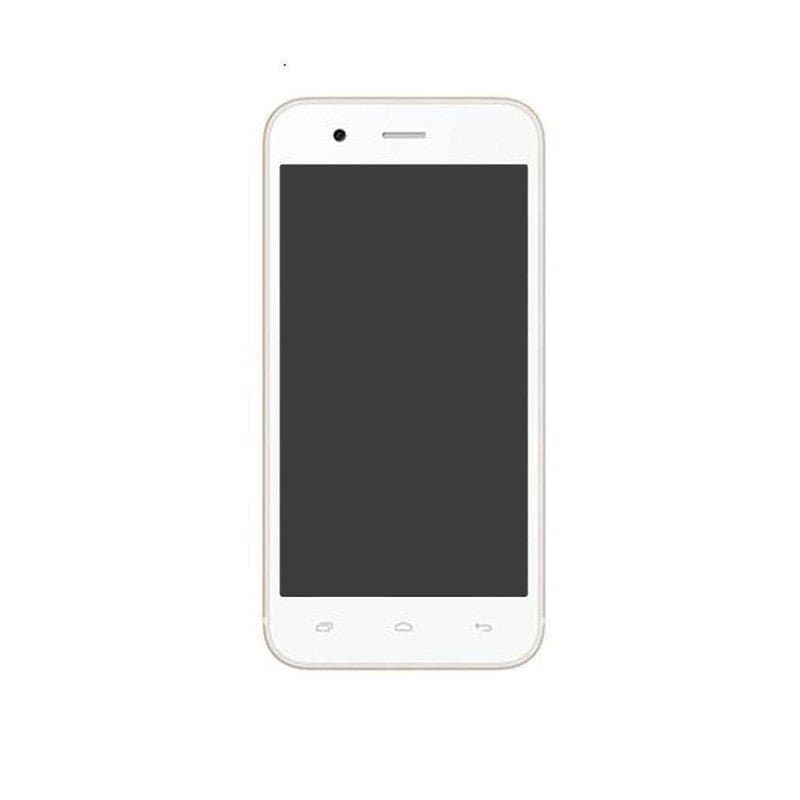 Mozomart Lcd Display Folder for Micromax BOLT Q346 WHITE - image 1