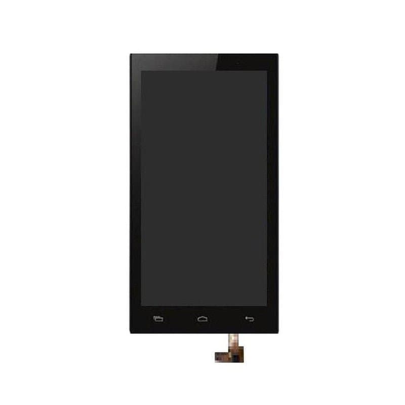 Mozomart Lcd Display Folder for Micromax CANVAS FIRE 4 A107 BLACK - image 1