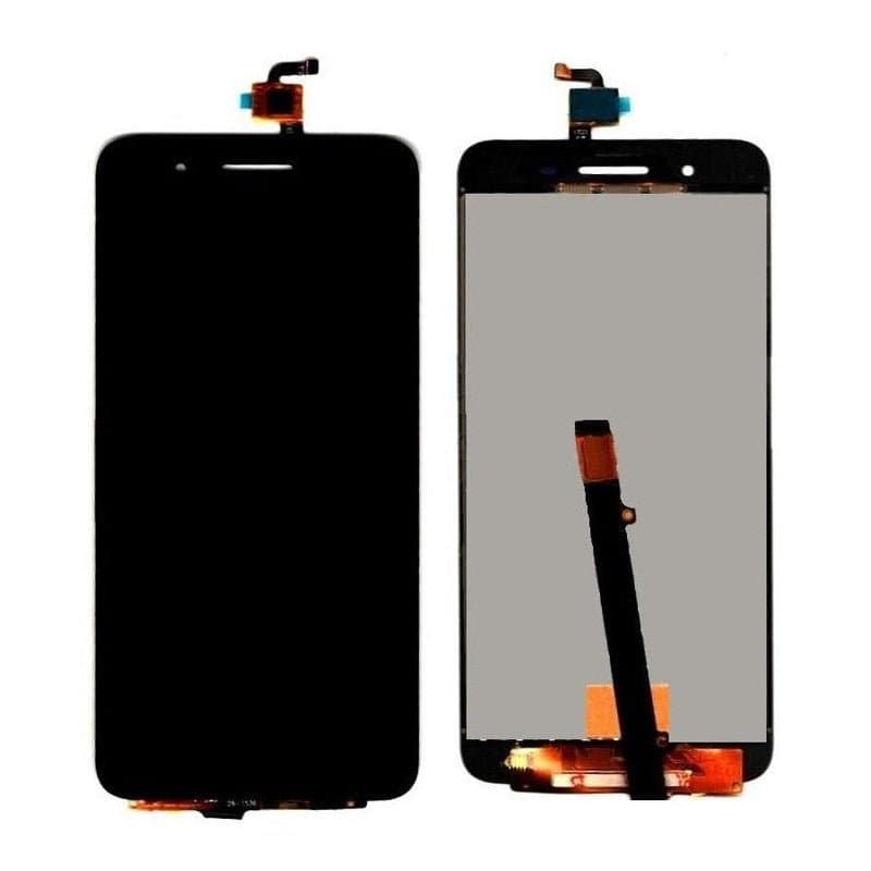 Mozomart Lcd Display Folder for Micromax CANVAS JUICE 4G Q461 BLACK - image 1