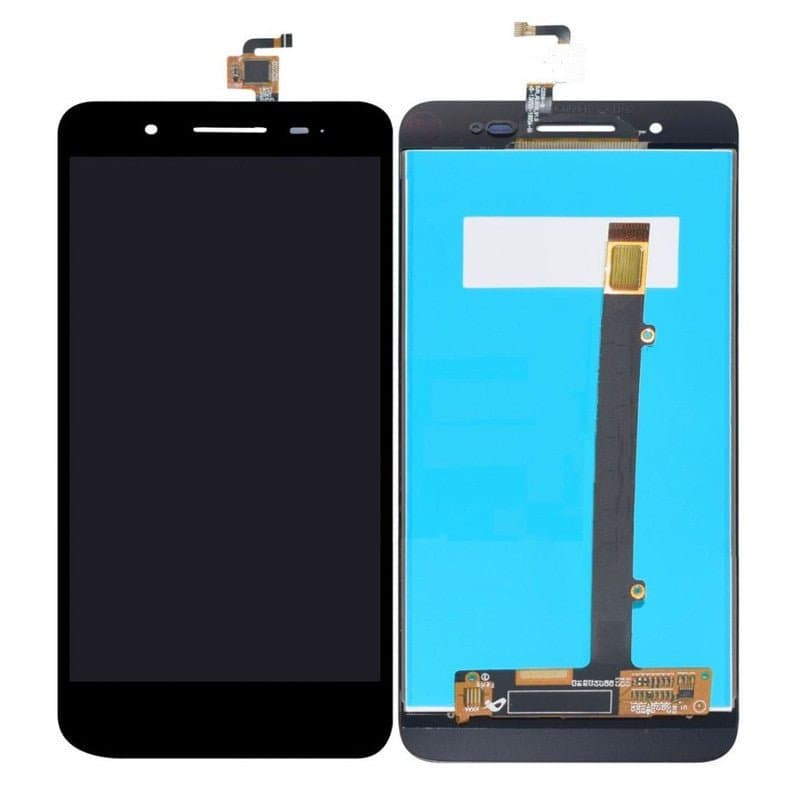 Mozomart Lcd Display Folder for Micromax CANVAS PACE 4G Q416 BLACK - image 1