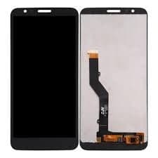 Lcd Display Combo Folder for Motorola Moto E6 Black - image 1