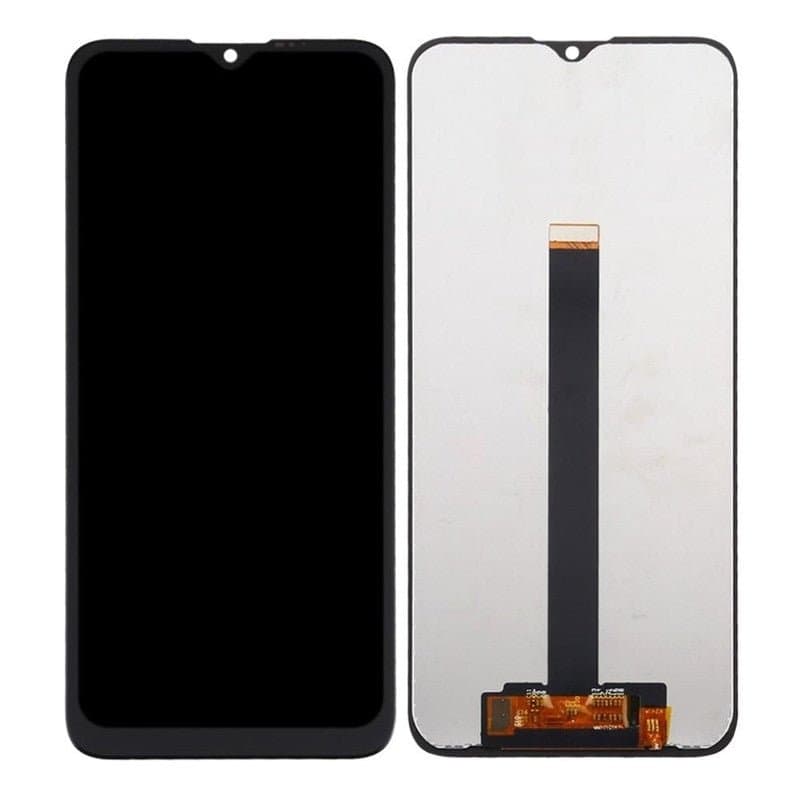 Lcd Display Combo Folder for Motorola Moto One Fusion Plus Black - image 1