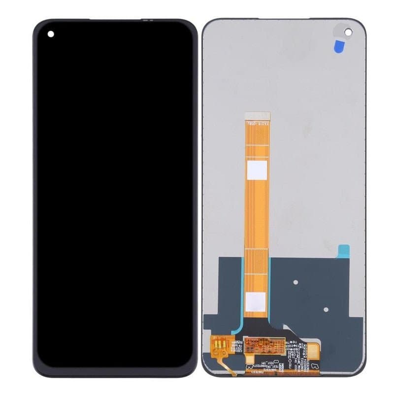 Lcd Display Combo Folder for Realme 6 Black - image 1