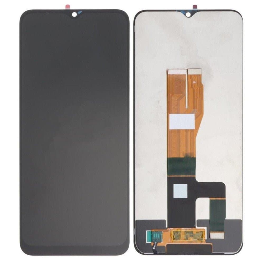 Lcd Display Combo Folder for Realme C33 Black - image 1