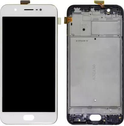 Lcd Display Combo Folder for Vivo Y69 White - image 1