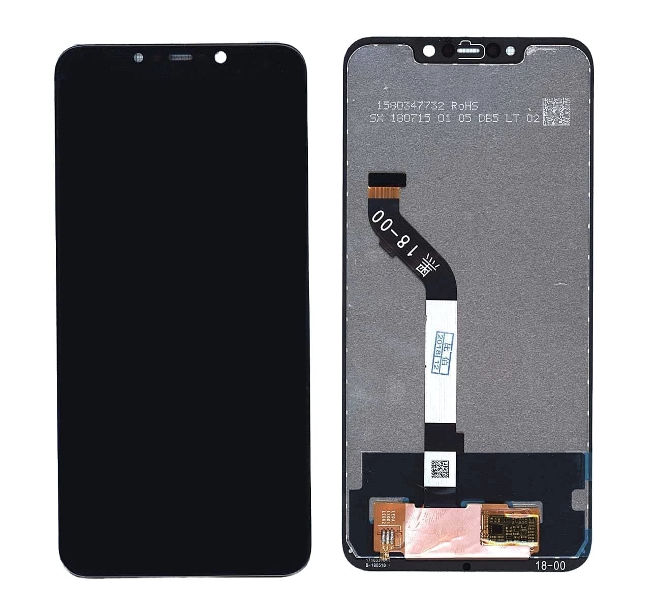 Mozomart Lcd Display Folder for Xiaomi Pocophone F1 Black - image 1