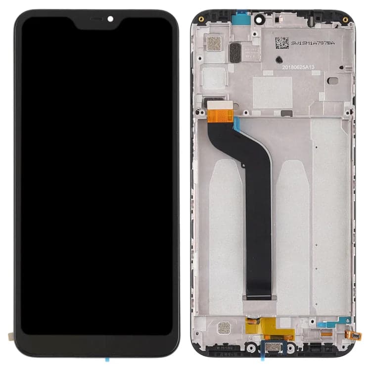 Lcd Display Folder for Xiaomi Redmi Note 6 Pro Black - image 1