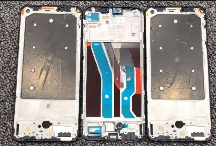 Lcd Frame Middle Chassis for Realme 10 4G Black - image 1