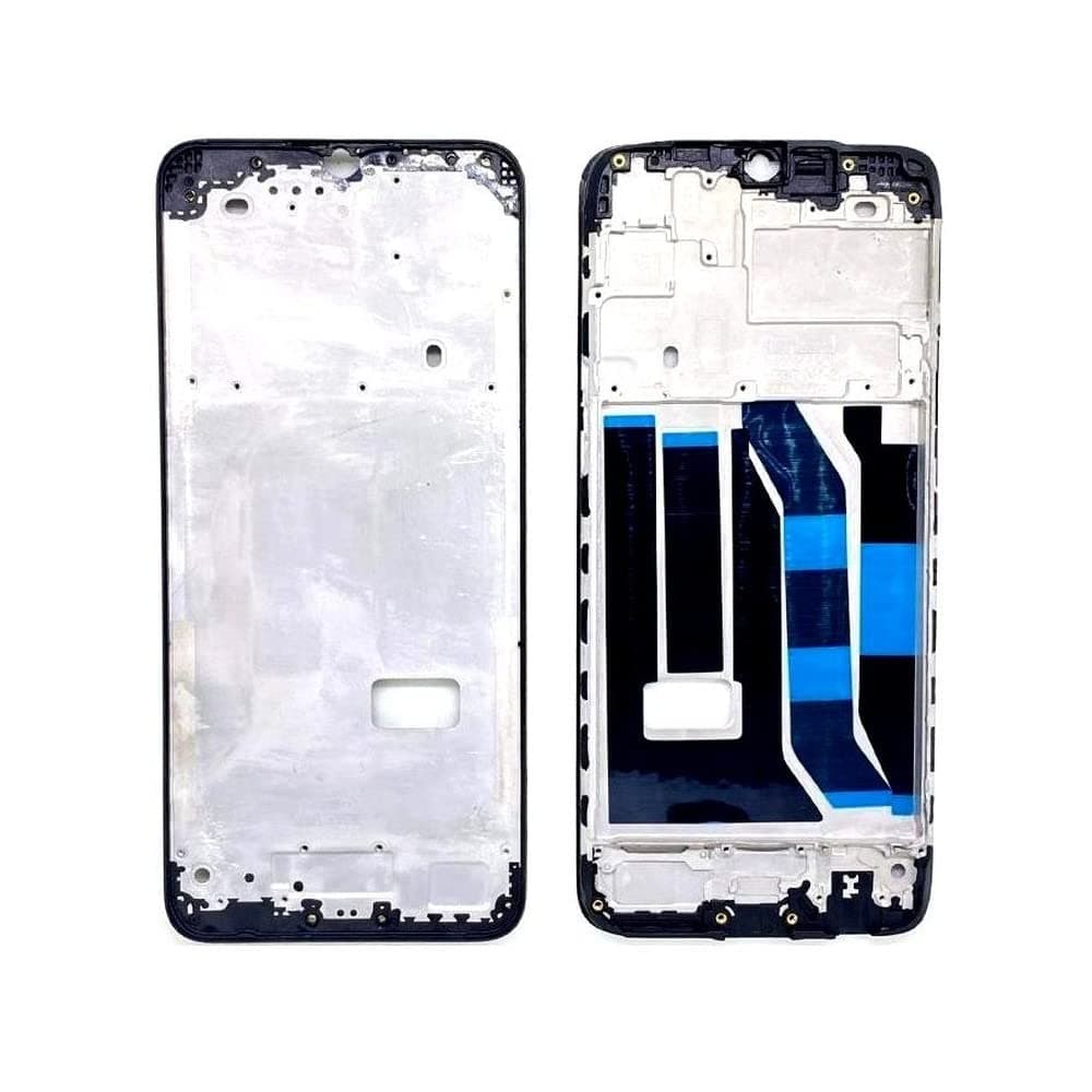 Lcd Frame Middle Chassis for Realme 7 Black - image 1