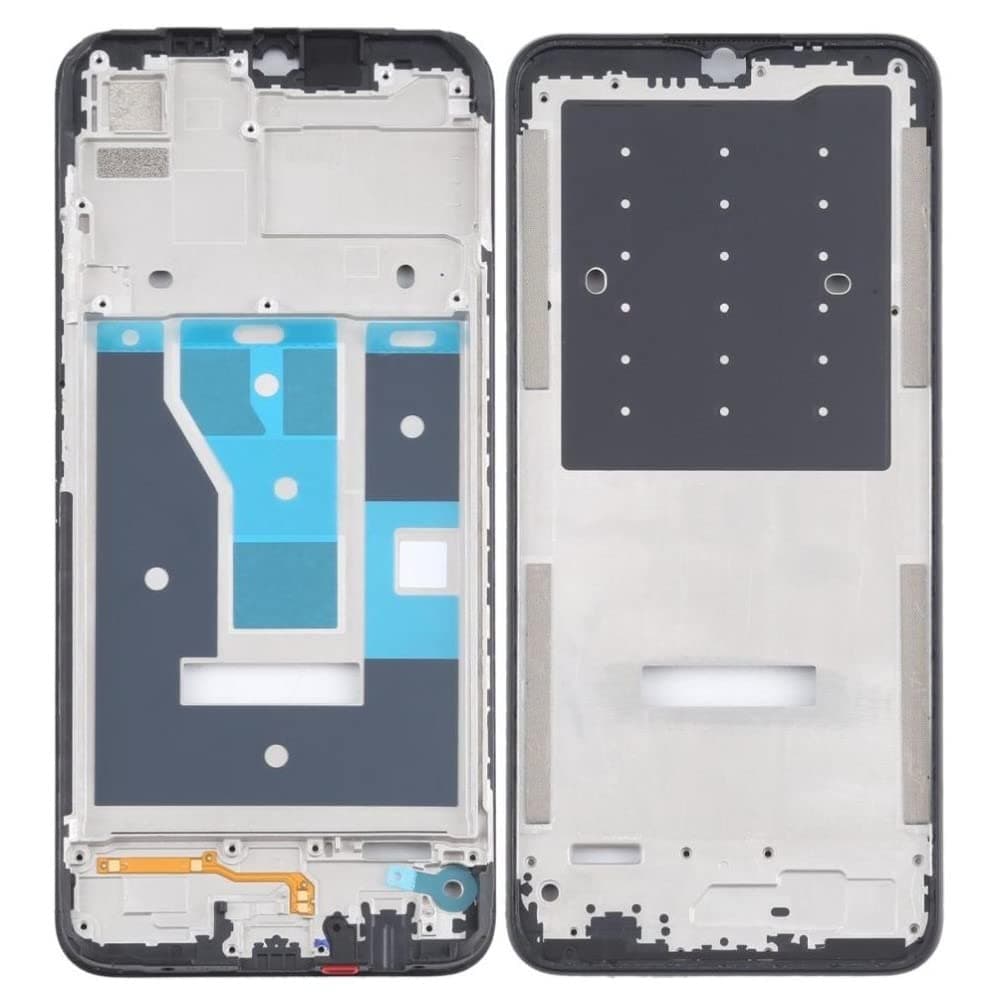 Lcd Frame Middle Chassis for Realme C21 Black - image 1