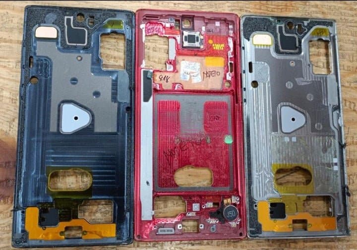 Lcd Frame Middle Chassis for Samsung Galaxy Note 10 : White - image 1