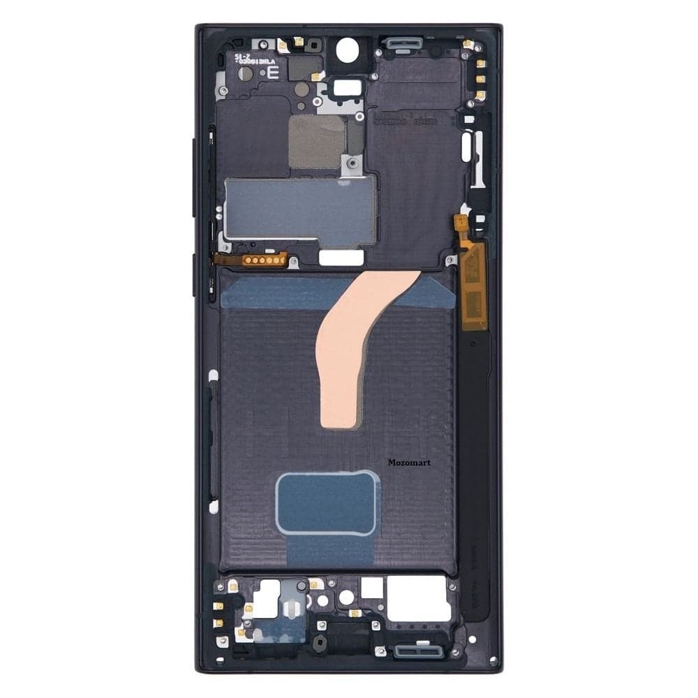 Lcd Display Middle Frame for Samsung Galaxy S22 Ultra : Black - image 1