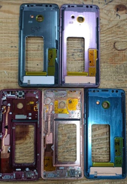 Mozomart Lcd Display Middle Frame for Samsung Galaxy S9 Plus : Burgundy - image 1