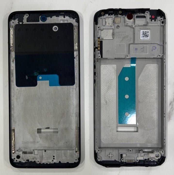 Mozomart Lcd Display Middle Frame for Xiaomi Redmi 10 Prime : Black - image 1