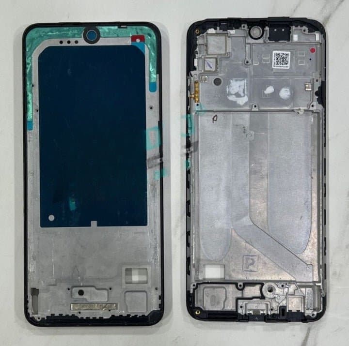 Mozomart Lcd Display Middle Frame for Xiaomi Redmi Note 10 : Black - image 1