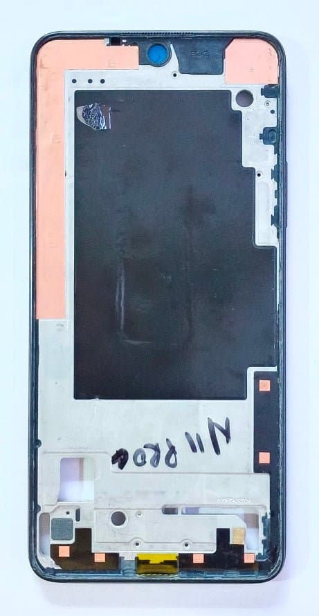 Mozomart Lcd Display Middle Frame for Xiaomi Redmi Note 11 Pro 4G : Black - image 1