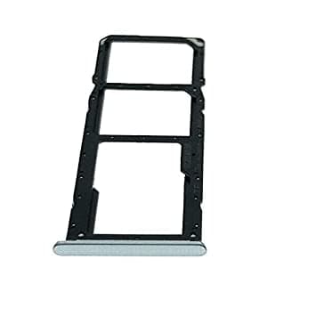 Sim Tray Slot Holder for Realme 6 Silver - image 1