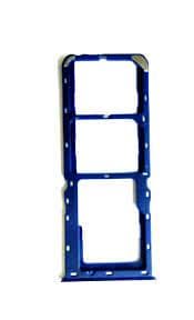 Sim Tray Slot Holder for Realme C1 Blue - image 1