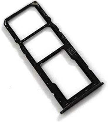 Sim Tray Slot Holder for Realme C21 Black - image 1
