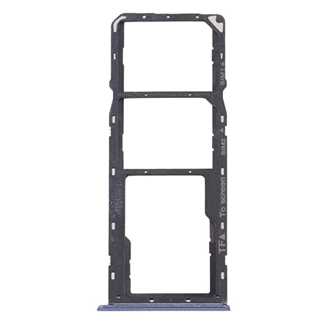 Sim Tray Slot Holder for Realme Narzo 20 Pro Blue - image 1