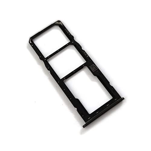 Sim Tray Slot Holder for Realme Narzo 50A Black - image 1