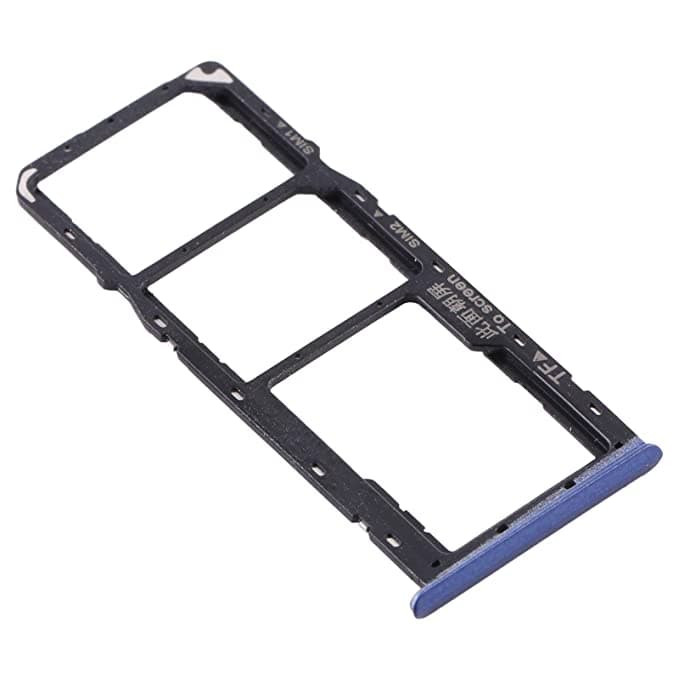 Sim Tray Slot Holder for Realme Narzo 50A Blue - image 1
