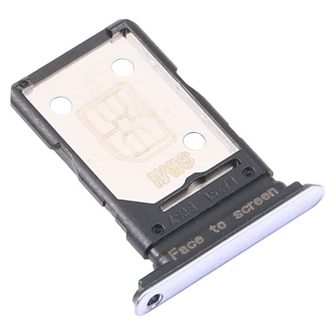 Sim Tray Slot Holder for Realme X7 White - image 1
