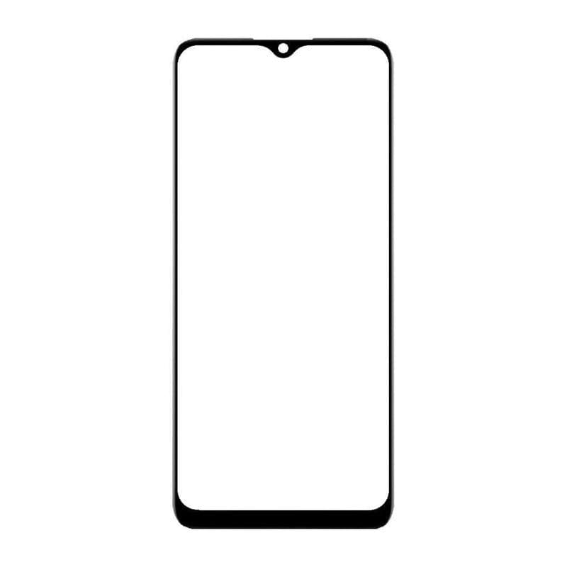 Touch Screen Front Glass for Realme C21 Black - image 1