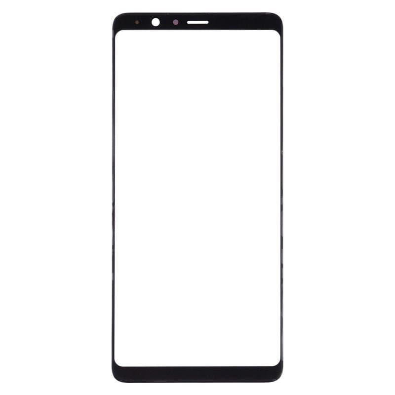 Mozomart Touch Screen Front Glass for Samsung Galaxy A8 Star Black - image 1
