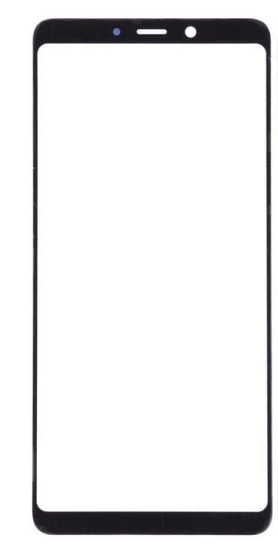 Mozomart Touch Screen Front Glass for Samsung Galaxy A9 Black - image 1