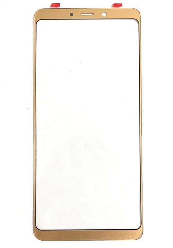 Mozomart Touch Screen Front Glass for Samsung Galaxy A9 Gold - image 1
