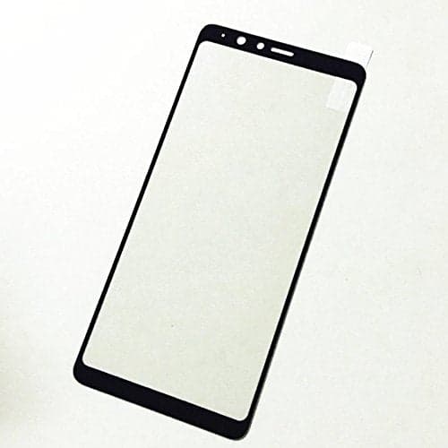 Mozomart Touch Screen Front Glass for Samsung Galaxy A9 Star Black - image 1