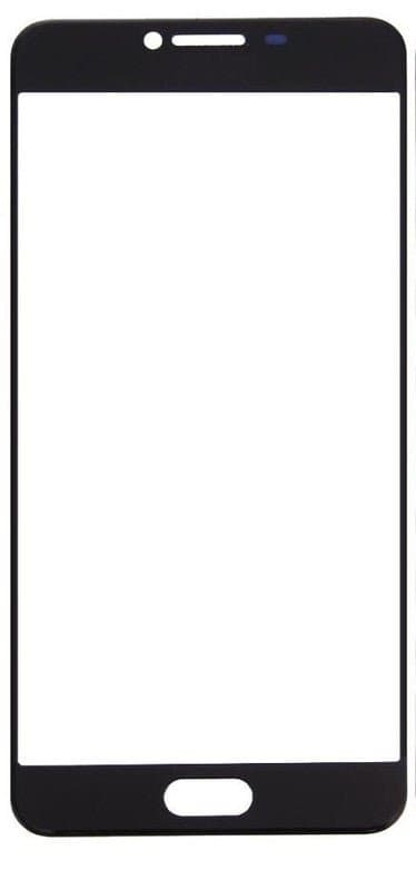 Mozomart Touch Screen Front Glass for Samsung Galaxy C5 Black - image 1