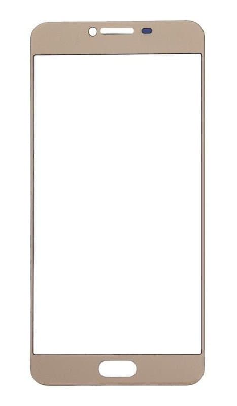 Mozomart Touch Screen Front Glass for Samsung Galaxy C5 Gold - image 1