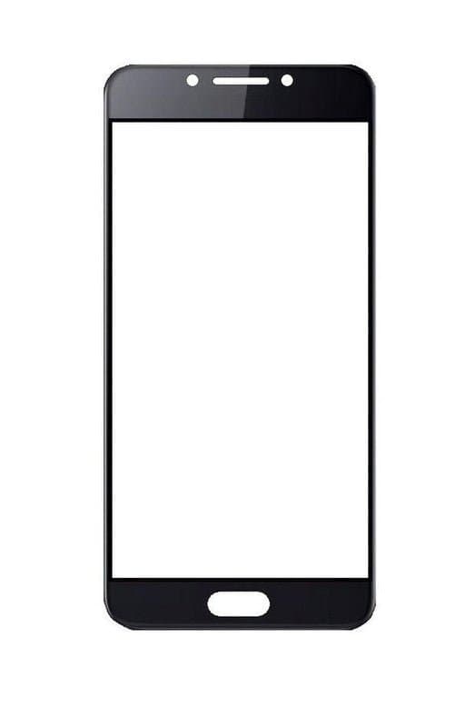 Mozomart Touch Screen Front Glass for Samsung Galaxy C5 Pro Black - image 1