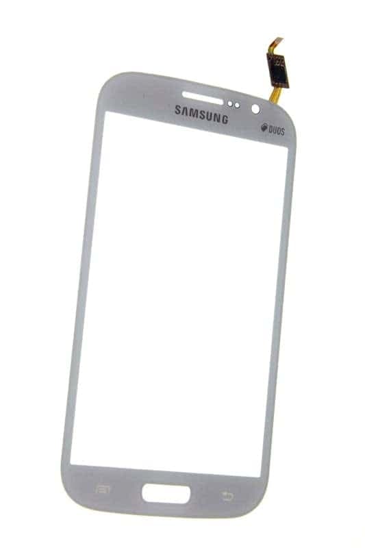 Mozomart Touch Screen Front Glass for Samsung Galaxy Grand White - image 1
