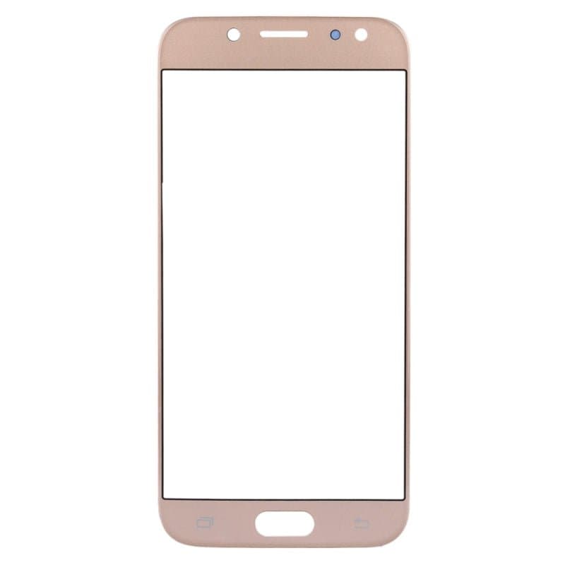 Mozomart Touch Screen Front Glass for Samsung Galaxy J3 2017 Gold - image 1