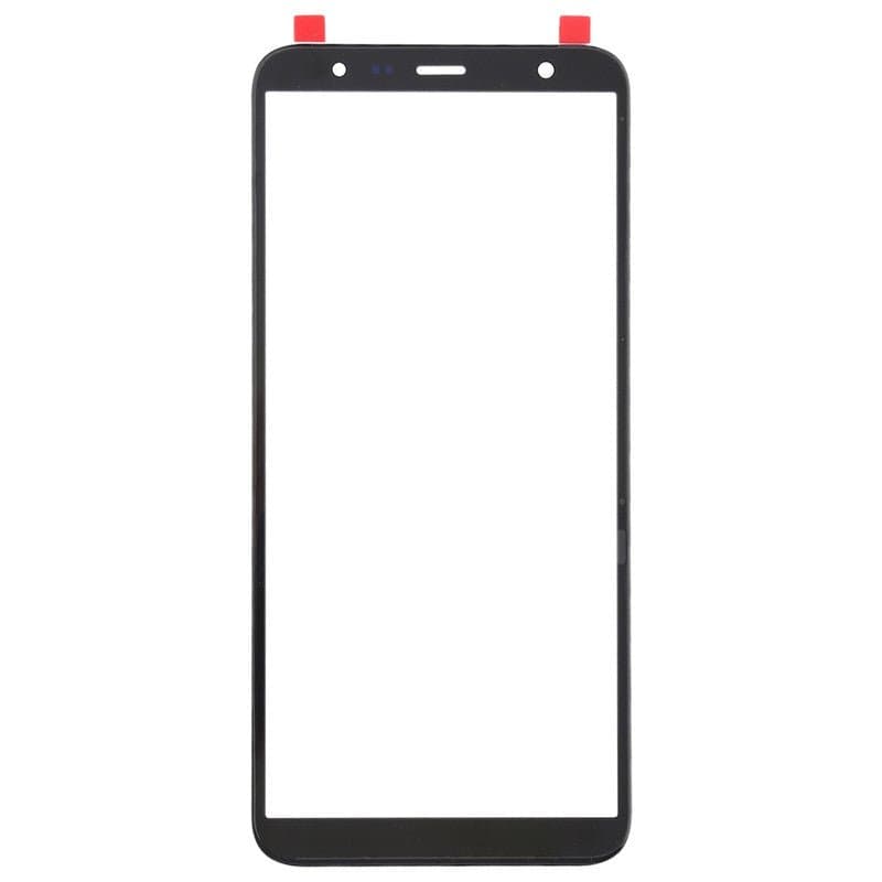 Mozomart Touch Screen Front Glass for Samsung Galaxy J4 Plus Black - image 1