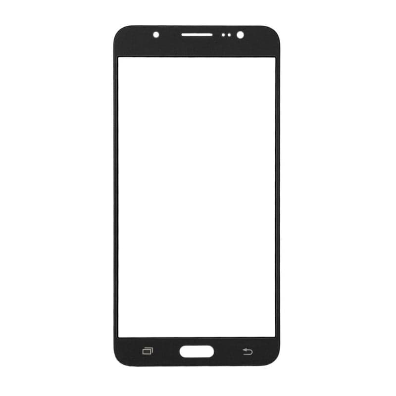 Mozomart Touch Screen Front Glass for Samsung Galaxy J7 2016 Black - image 1