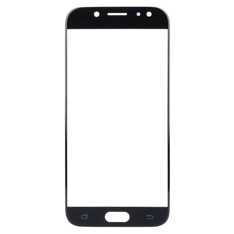 Mozomart Touch Screen Front Glass for Samsung Galaxy J7 2017 Black - image 1