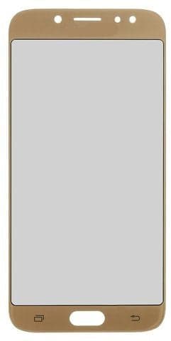 Mozomart Touch Screen Front Glass for Samsung Galaxy J7 2017 Gold - image 1