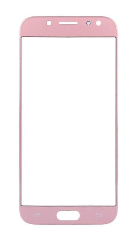 Mozomart Touch Screen Front Glass for Samsung Galaxy J7 2017 Rose Gold - image 1