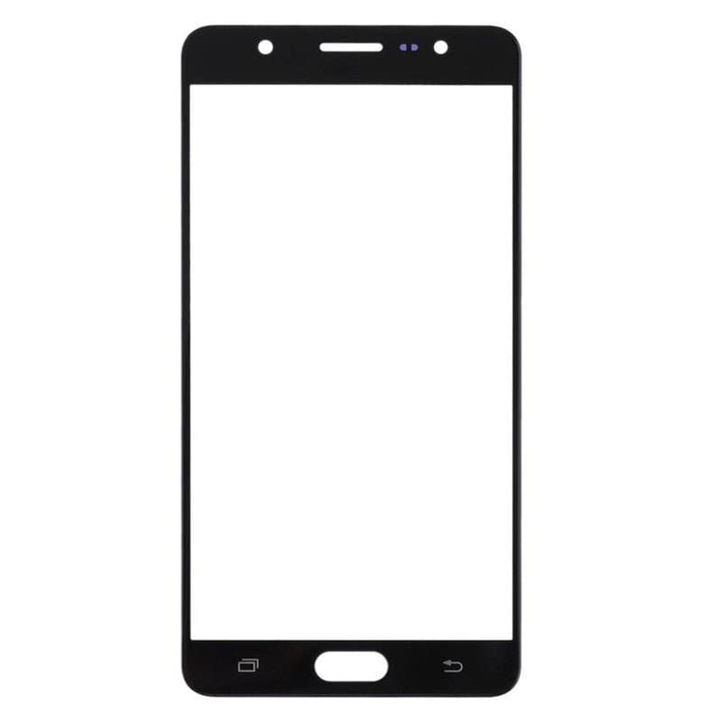 Mozomart Touch Screen Front Glass for Samsung Galaxy J7 Max Black - image 1