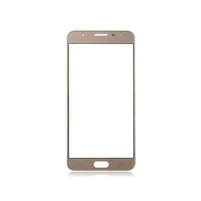 Mozomart Touch Screen Front Glass for Samsung Galaxy J7 Prime Gold - image 1